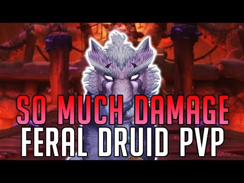 SO MUCH DAMAGE!!! Feral Druid PvP - 2200+ Tiger Cleave 3v3 [World of Warcraft: Legion 7.3] - SO MUCH DAMAGE!!! Feral Druid PvP - 2200+ Tiger Cleave 3v3 [World of Warcraft: Legion 7.3]