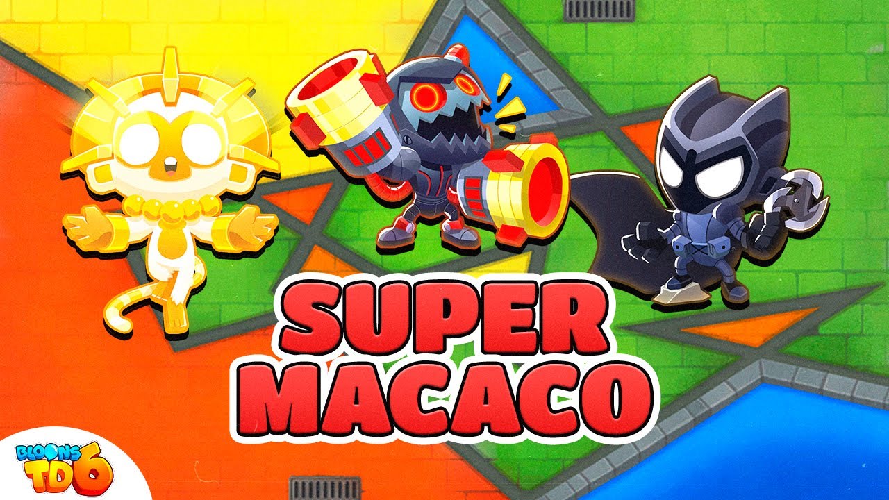 SOMENTE MACACO MÁGICO VS BALÕES - Bloons TD 6 DESAFIO 