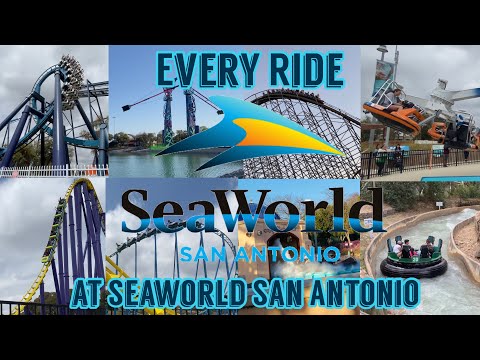 Every Ride At Seaworld San Antonio (2022)