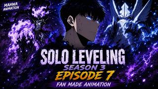 Solo Leveling Season 3 Episode 7 Manhwa to Animation English Dubbed