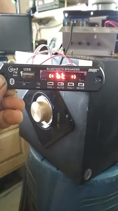 pasang bluetooth ke speaker aktif