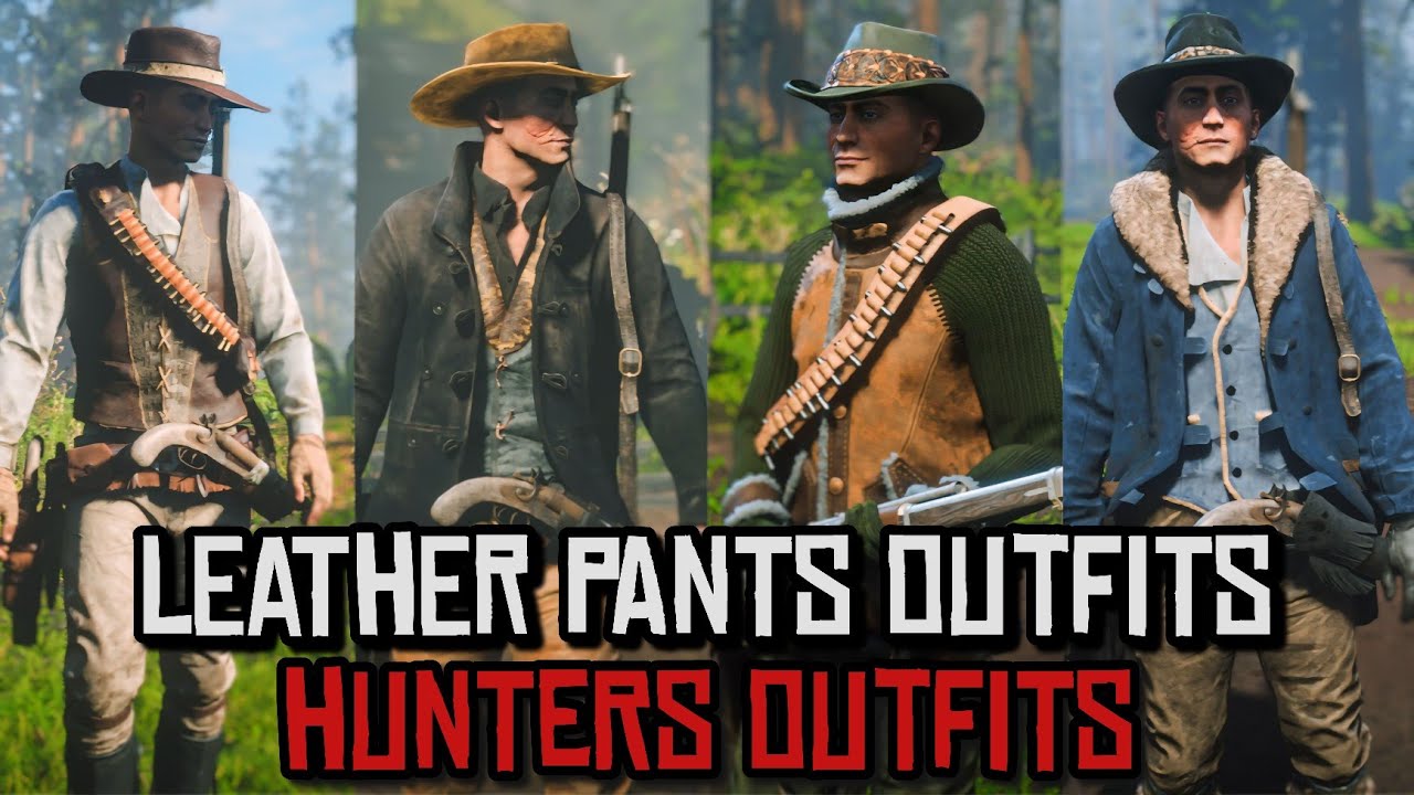 Red Dead Online Leather Pants Hunters Outfits [ Requested Outfits #310 ...