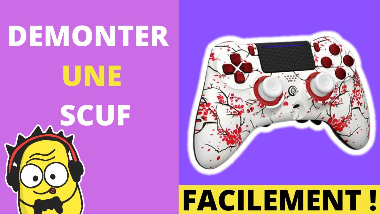 TUTO SCUF : DEMONTER SA MANETTE SCUF IMPACT OU INFINITY 4PS