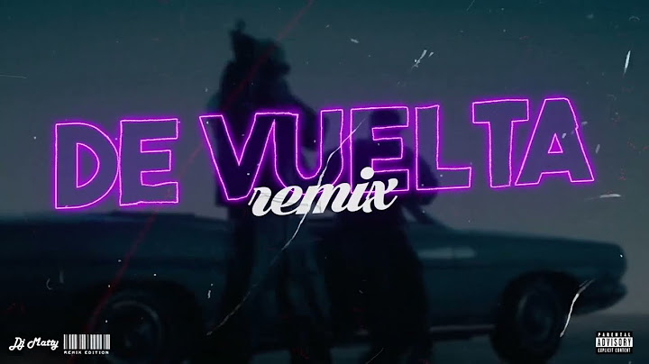 DE VUELTA (Remix) - DJ Matty, Tiago PZK, Manuel Turizo