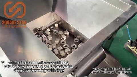 Automatic counting machine for screws#countingmachine #automaticcounting #screwpackagingmachine