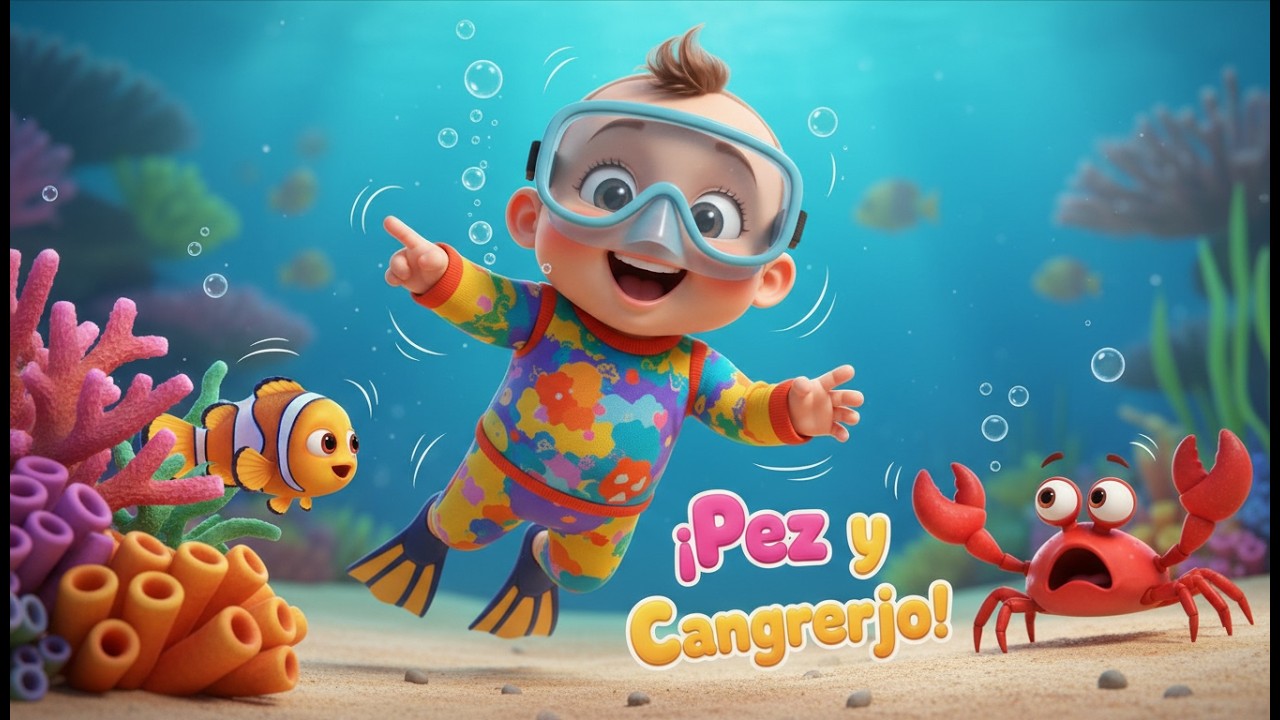 Прятки с морскими животными 🌊🐠🙈 | Мультфильм для детей и весёлые приключения