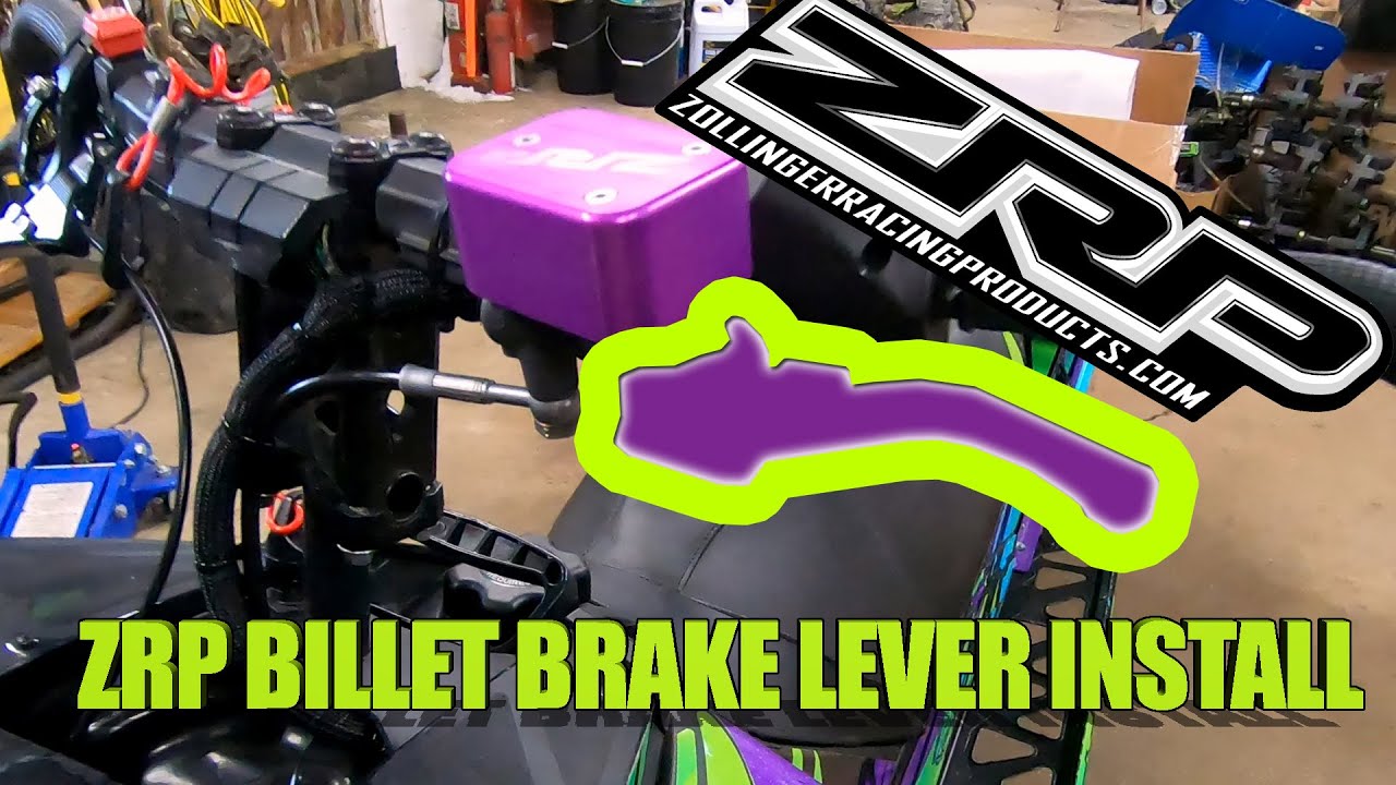 ZRP Billet Brake Lever Installation