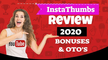 🔴 InstaThumbs Review 2020 Bonuses and OTOs - How to Make SENSATIONAL YouTube Thumbnails InstaThumbs