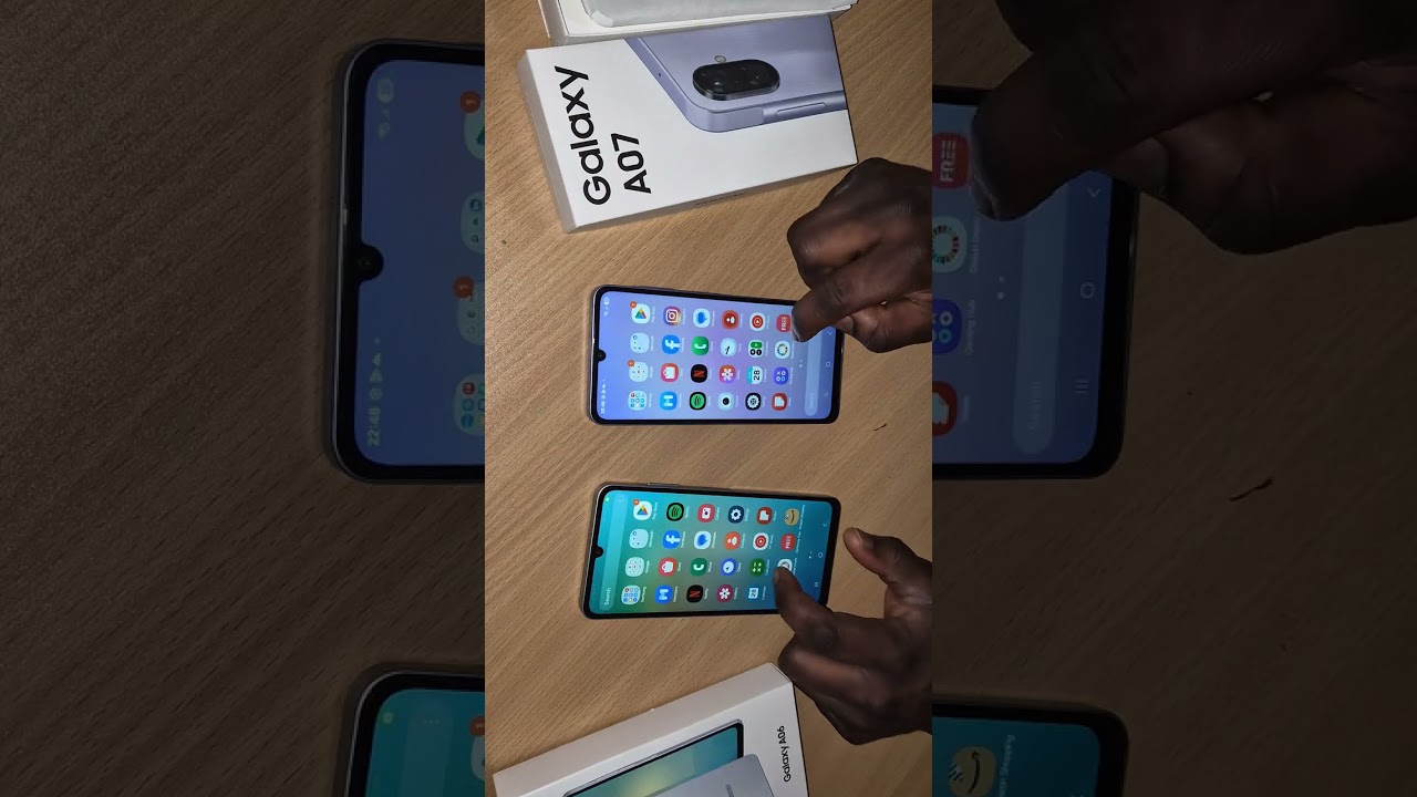  Samsung Galaxy A06 vs A07 Comparison | Which Budget Phone Is Better and faster in 2025? speed test