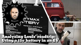 Analysis of FunForLouis' EV road trip and the importance of the 12-volt battery #evconversion by Fix It Scotty 636 views 1 year ago 28 minutes