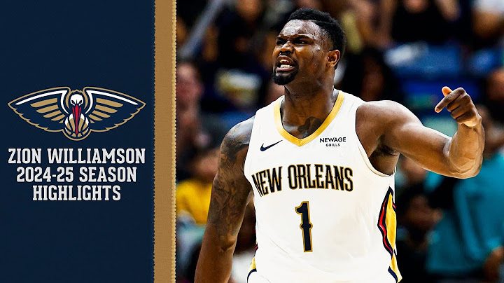 Zion Williamson 2024-25 NBA Season Highlights | New Orleans Pelicans