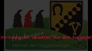 Verlosung der Gewinner aus dem Suchspiel im Hüggel in Hasbergen