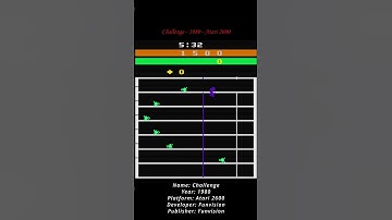 Challenge - 1980 - Atari 2600 ( Atari VCS ) ( Shorts ) #game #atari #atari2600 #atarivcs #retrogames