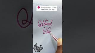 Download Lagu Stylish Name | Nurul Huda | Stylish Signature | Calligraphy Signature MP3