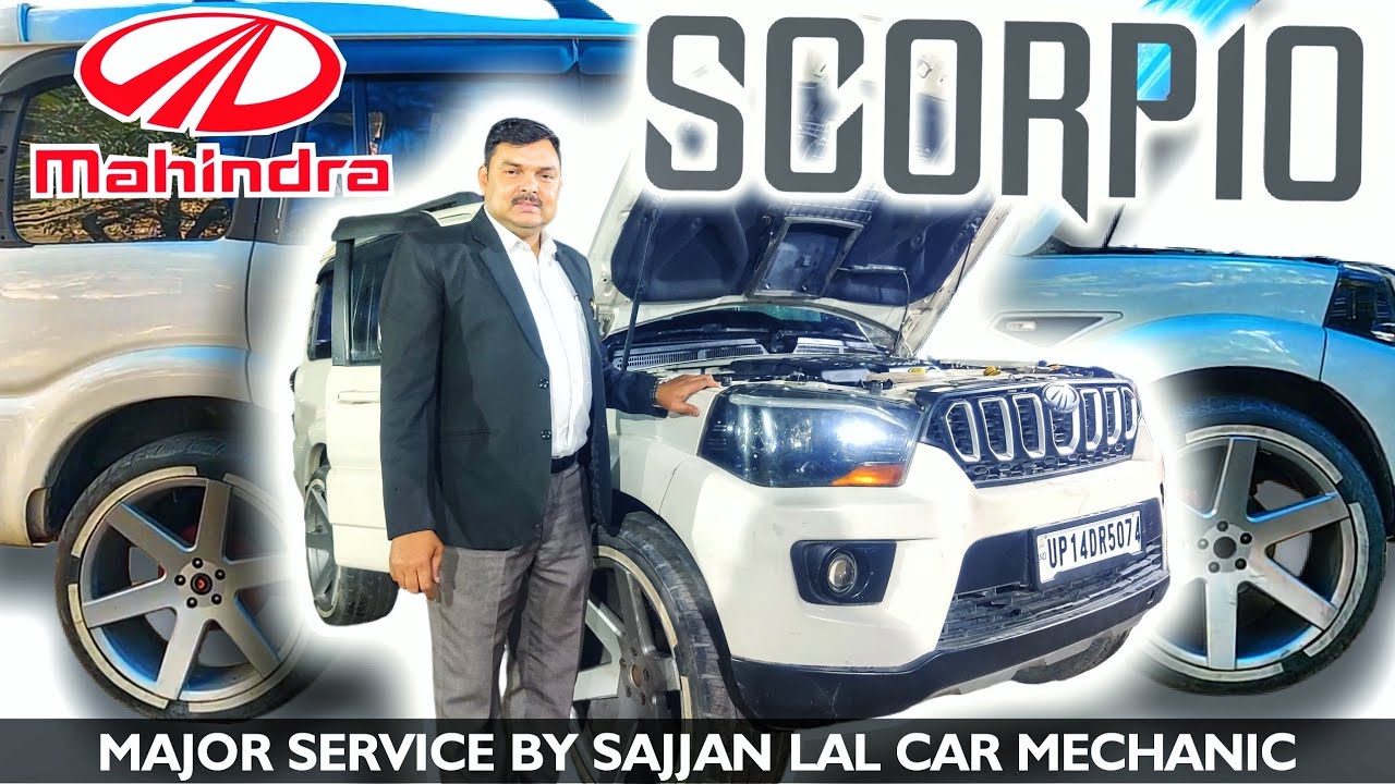 Mahindra Scorpio || Major Service || EGR Cleaning & A to Z Check Up by Sajjan Lal Car Mechanic
