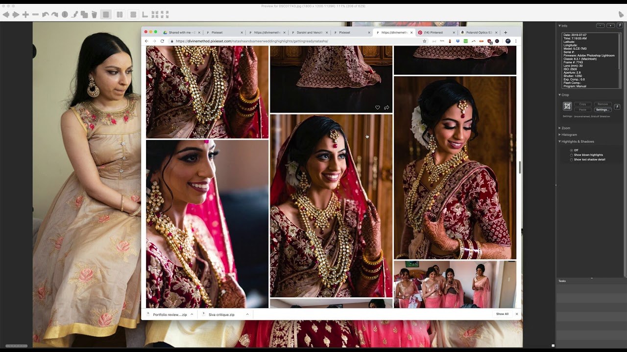 Wedding photography Critique - Bridal Preparation