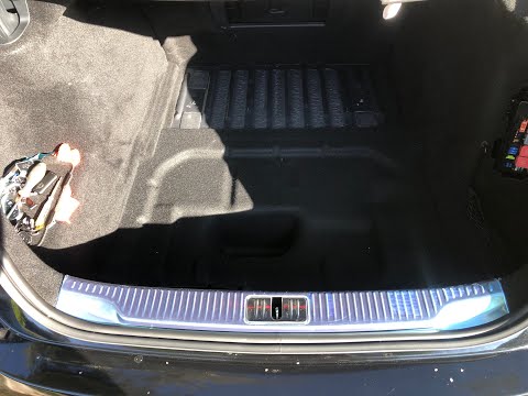 Аварийное открытие лючка бензобака Mercedes W223