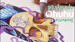 OHUHU ✧.﹡ Probando plumones Ohuhu (216pz) by Catalina Novelli Ilustracion 11,914 views 9 months ago 10 minutes, 12 seconds