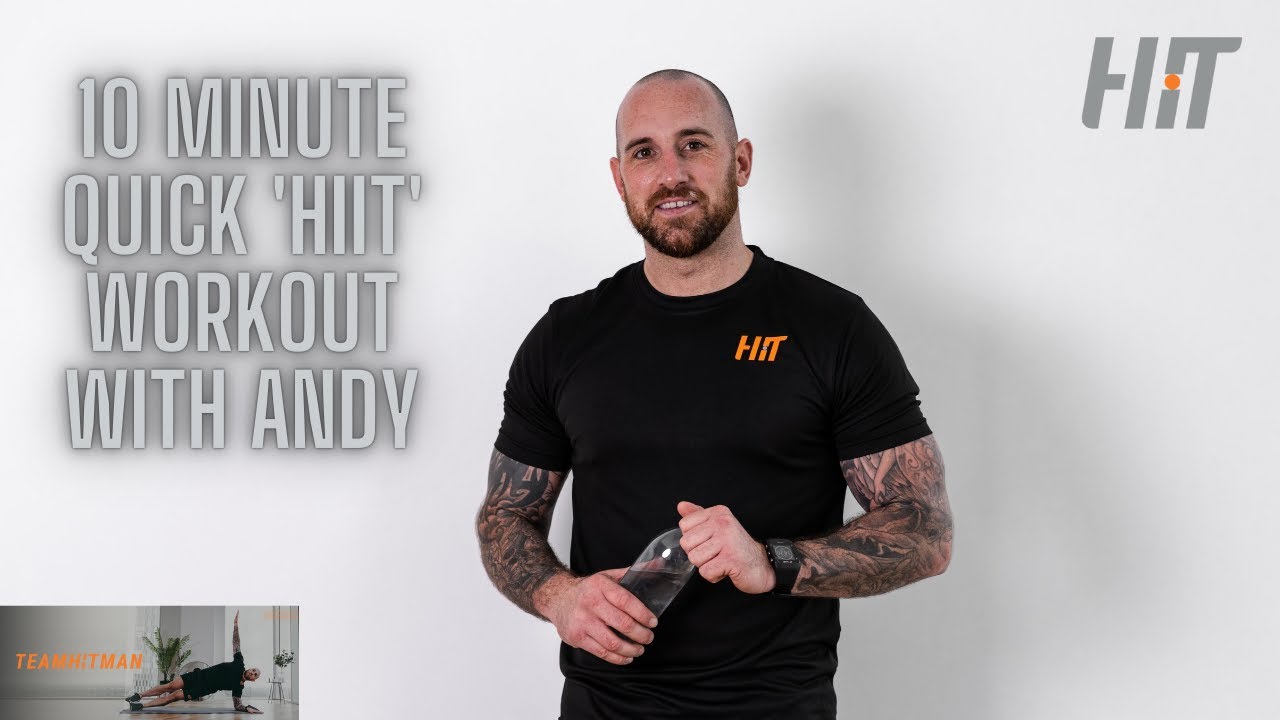 10 MIN HIGH INTENSITY WORKOUT burn lots of calories, HIIT / No ...