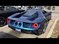 2018 Ford GT startup and race mode