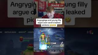 angry ginge and filly watch CARDI B LEAK *FUNNY* #funny #angryginge13 #yungfilly 😂