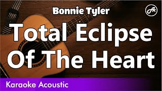 Bonnie Tyler - Total Eclipse Of The Heart (karaoke acoustic)