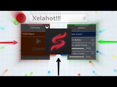 XELAHOT MACRO AND ZOOM TUTORIAL - NEW MOD - NO JAILBREAK - NEW VERSION  2.26.0 - AGAR.IO MOBILE 