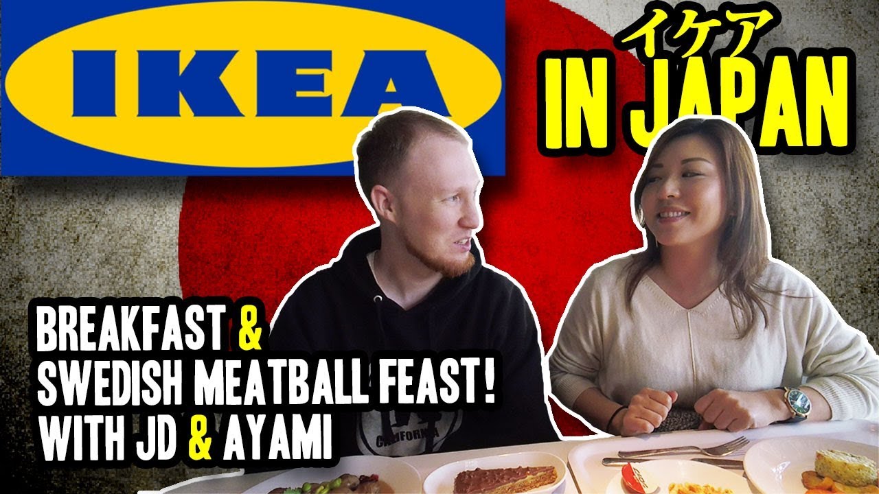 IKEA Japan: Swedish Meatballs and more! | with JD & Ayami
