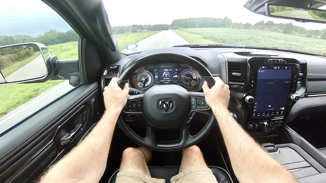 2022 Ram 1500 Limited: POV Drive, Impressions and ASMR