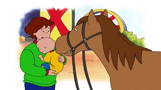 Cartoon Caillou Caillou And The Horse Cartoon Movie