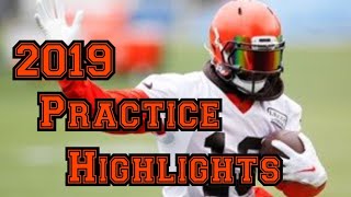 Odell Beckham Jr. Practice Highlights|Cleveland Browns Minicamp