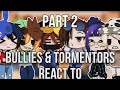 💫||FNAF tormentors and Michael’s bullies react to Afton family memes||💫•RUS•ENG•