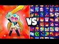 STARR NOVA Vs ALL BRAWLERS WHO WILL SURVIVE IN THE SMALL ARENA NEW MYTHIC BRAWLER 