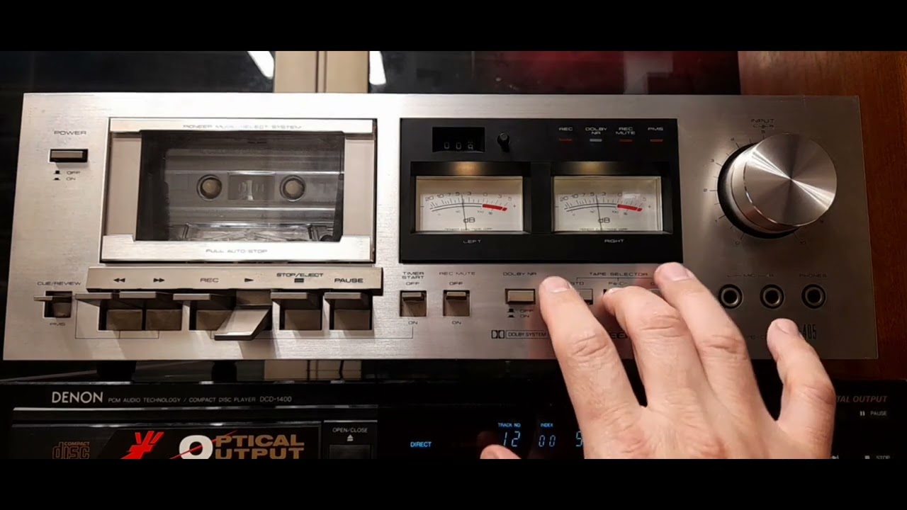 Deck Pioneer Ct-405 - YouTube