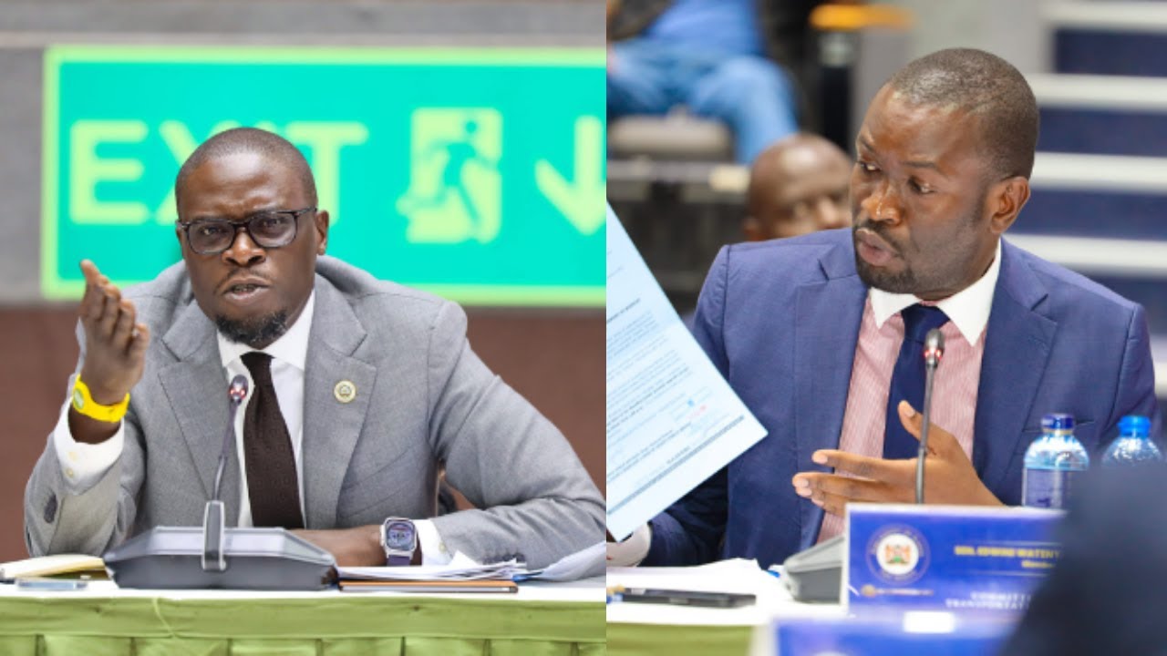 SHUT UP!! GOVERNOR SAKAJA AND SENATOR SIFUNA EXCHANGE WORDS DURING SAKAJA CORRUPTION INTERROGATION