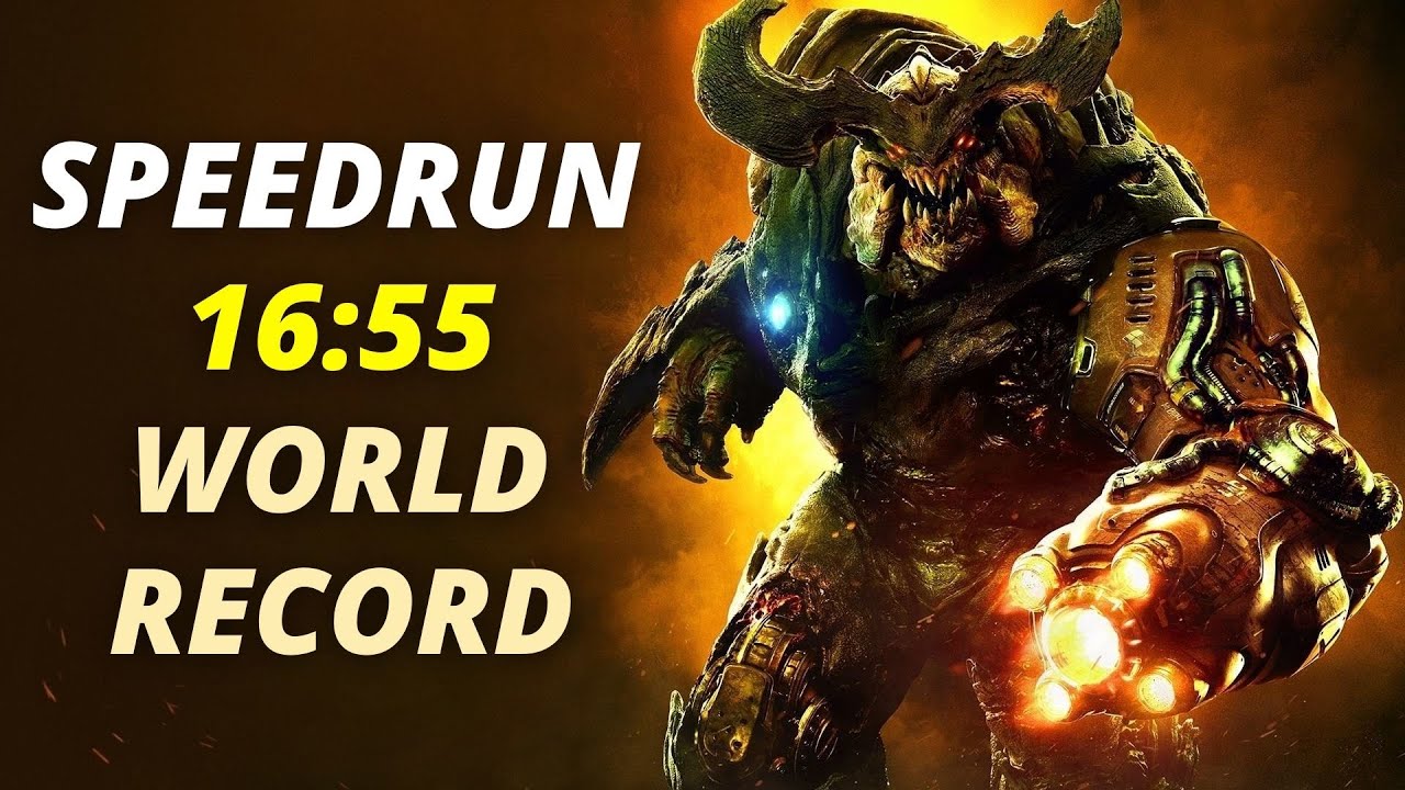 DOOM Any% Speedun in 16:55