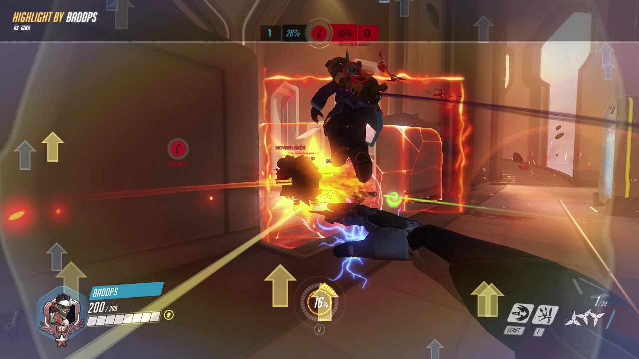 MASSIVE genji deflect