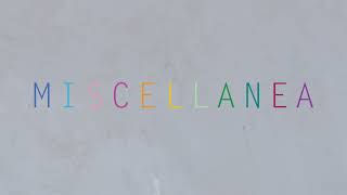 Minutezero Nyc Presents Miscellanea
