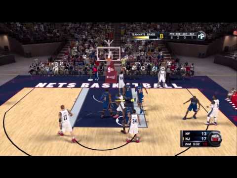 NBA 2K11: My Player: Cesar Ford: New Jersey Nets V...