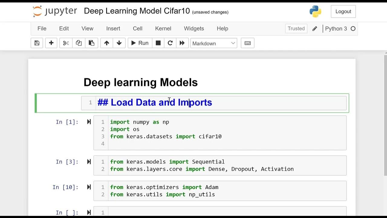 Deep Neural Network Coding in Python with Cifar10 Dataset | CNN example ...