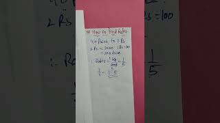 how to find ratios #ratios #mathematics