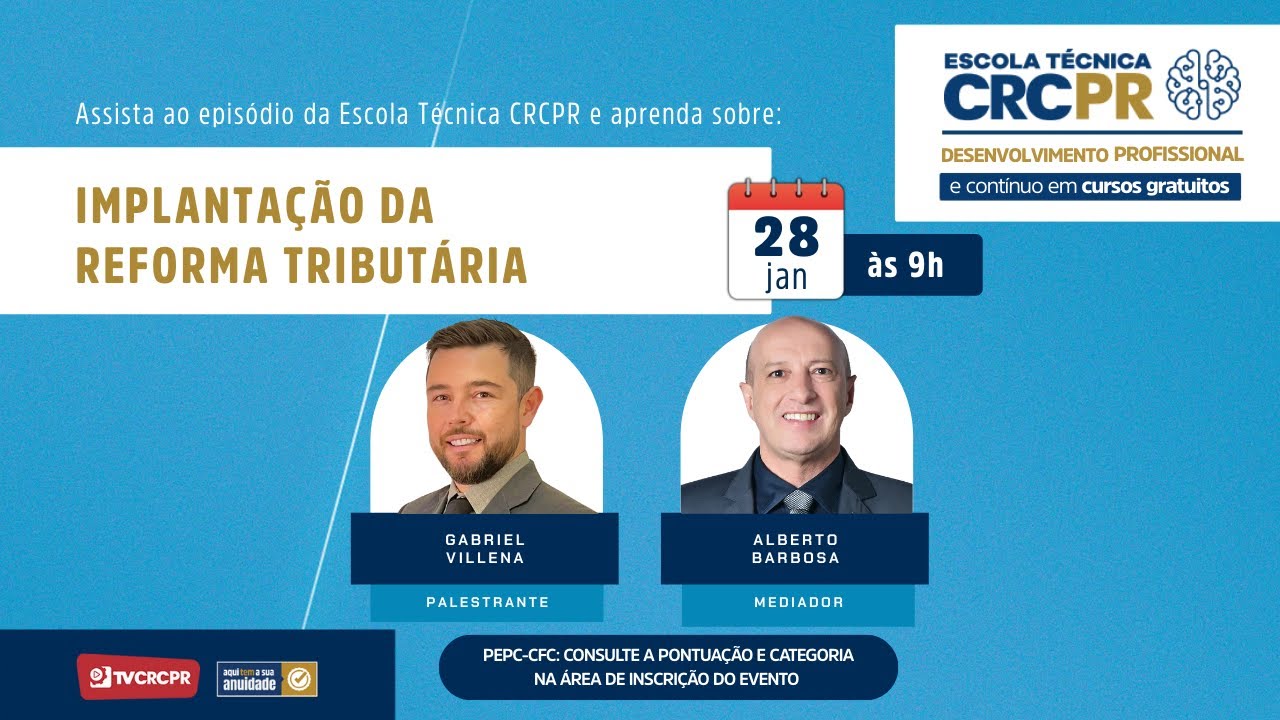 ETC - Implantação da Reforma Tributária