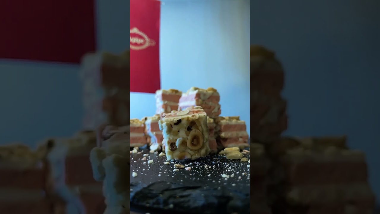 Слоеный лукум из Турции! Апельсин + бельгийский шоколад + цельный фундук! Премиум качество!