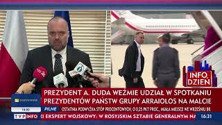 Prezydent Andrzej Duda Weźmie Na Malcie Udział W Spotkaniu Grupy Arraiolos