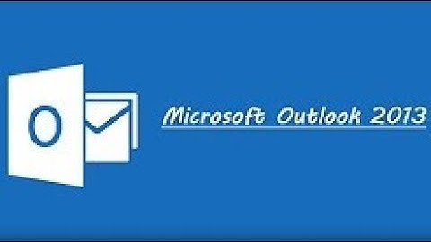 Backup and Restore Emails in Outlook 2013