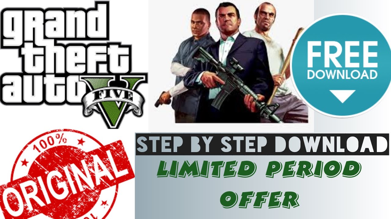 GTA V Premium Version || Free Download || Epic games || 2020 || Limited ...