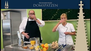 „Orange-Ingwer-Shot“ – Der Zaubertrank für die Domspatzen