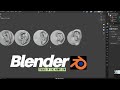 Ear sculpture studies In Blender