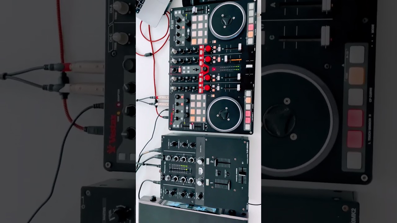 Vestax VCI400 + Pioneer DJM250 