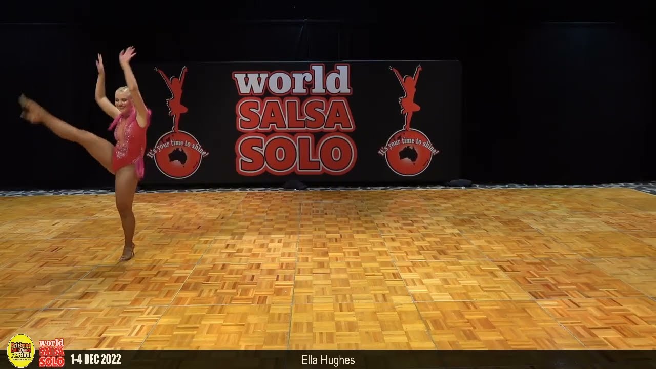 2022 Amateur Female Salsa Soloist - Ella Hughes